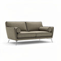 Three-seat modern sofa with fabric upholstery and metal legs 200 x 90 x 85cm